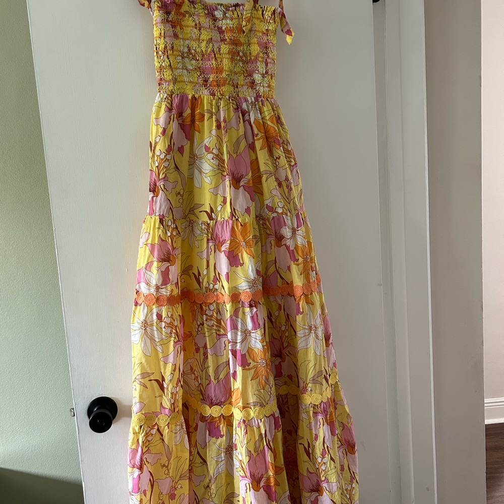 Hale Bob Floral Maxi Dress